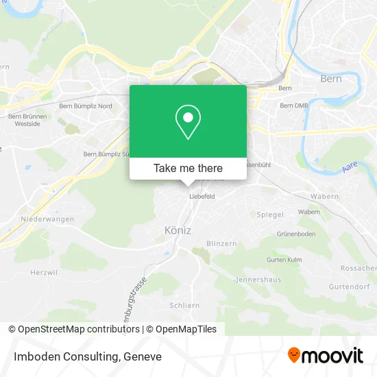 Imboden Consulting map