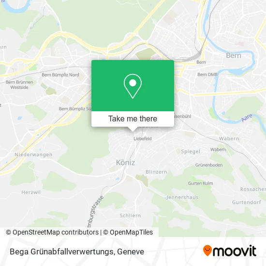 Bega Grünabfallverwertungs map