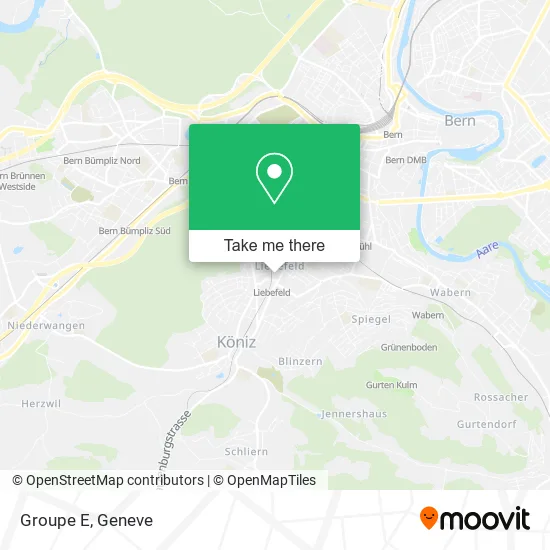 Groupe E map