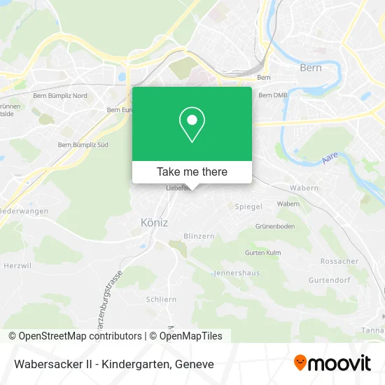 Wabersacker II - Kindergarten map