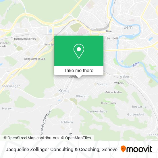 Jacqueline Zollinger Consulting & Coaching map