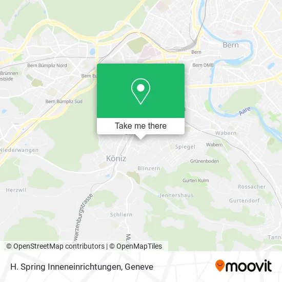 H. Spring Inneneinrichtungen map