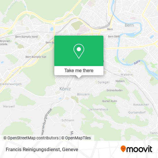 Francis Reinigungsdienst map