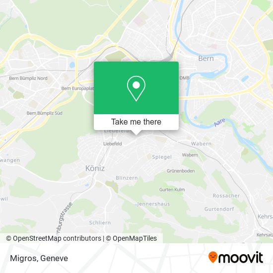 Migros map