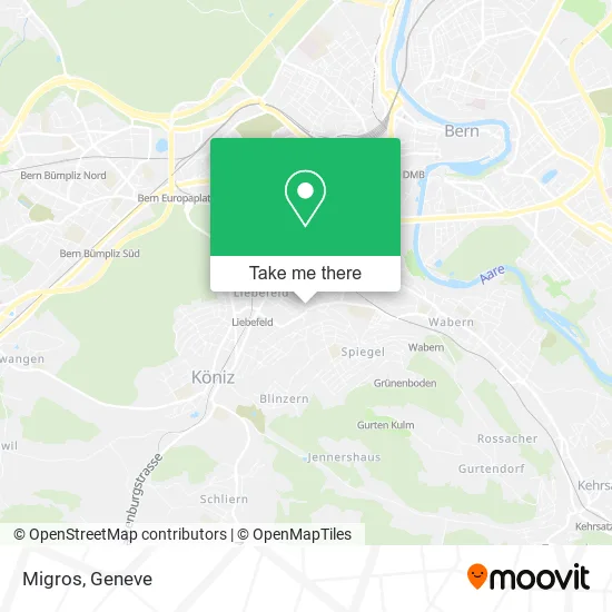 Migros map