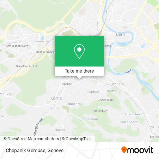 Chepanik Gemüse map