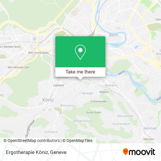 Ergotherapie Köniz map