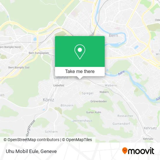 Uhu Mobil Eule map