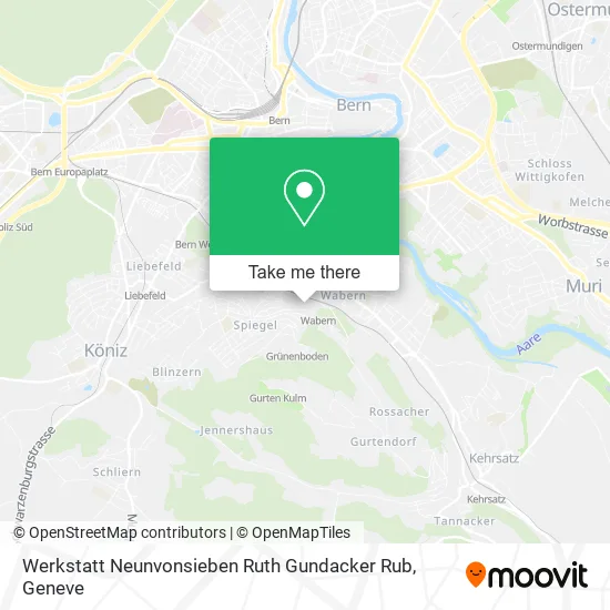 Werkstatt Neunvonsieben Ruth Gundacker Rub map
