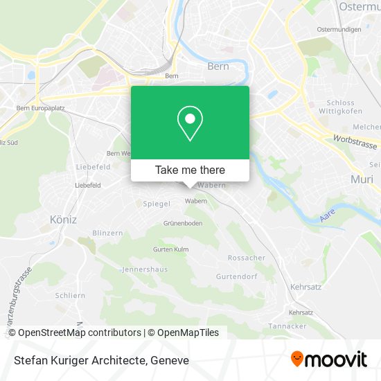 Stefan Kuriger Architecte map