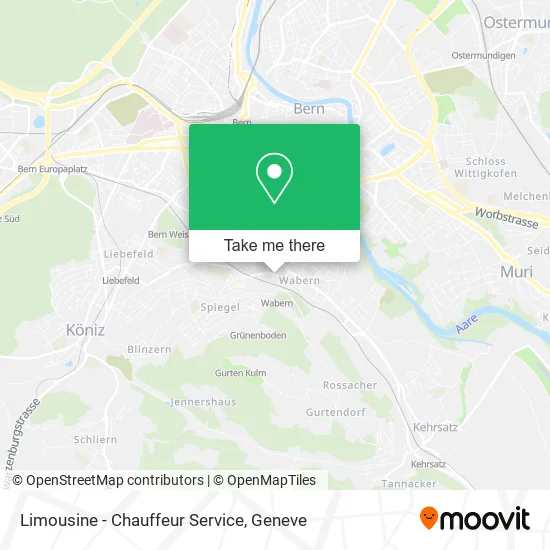 Limousine - Chauffeur Service map