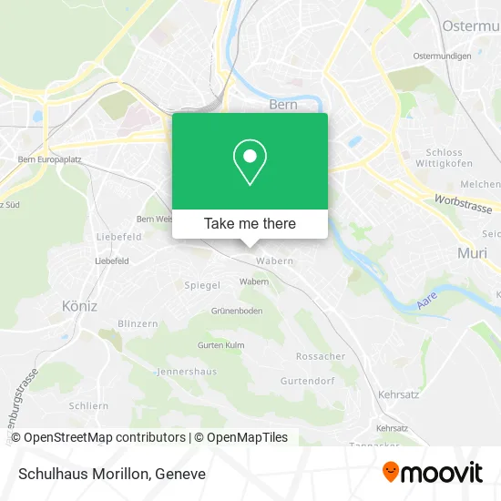 Schulhaus Morillon map