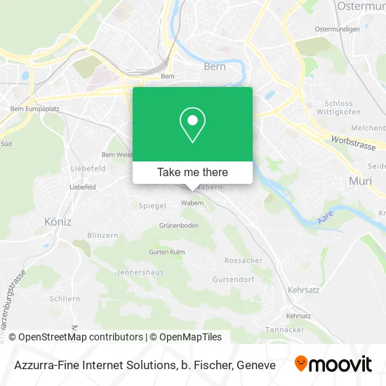 Azzurra-Fine Internet Solutions, b. Fischer map