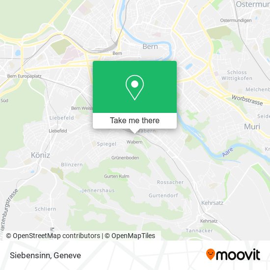 Siebensinn map