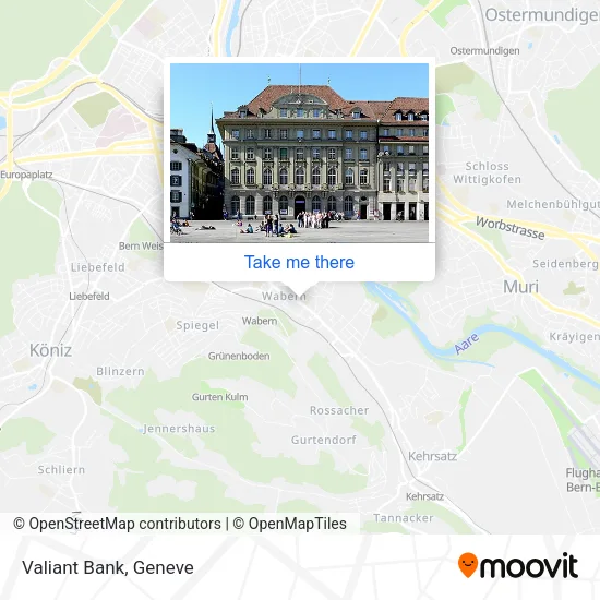 Valiant Bank map