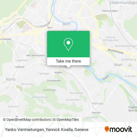 Yanko Vermietungen, Yannick Koella map