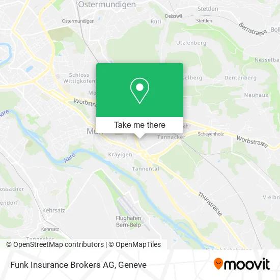 Funk Insurance Brokers AG map