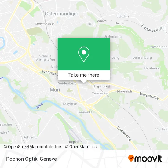 Pochon Optik map