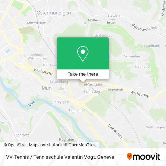 VV-Tennis / Tennisschule Valentin Vogt map