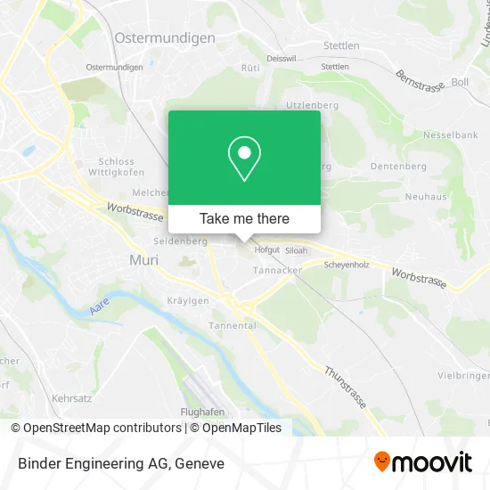Binder Engineering AG map