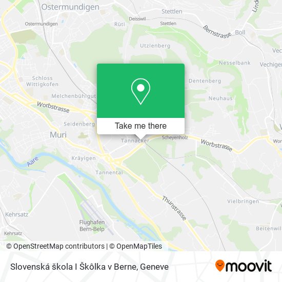 Slovenská škola I Škôlka v Berne map