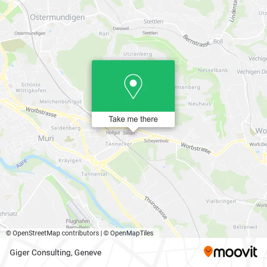 Giger Consulting map