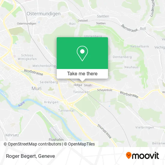 Roger Begert map