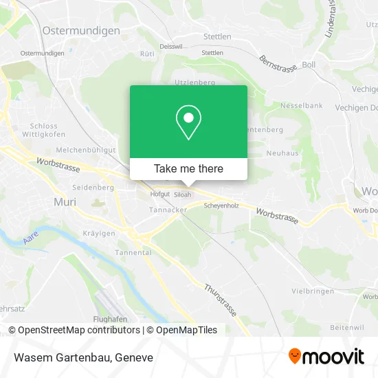 Wasem Gartenbau map