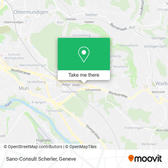 Sano-Consult Scherler map