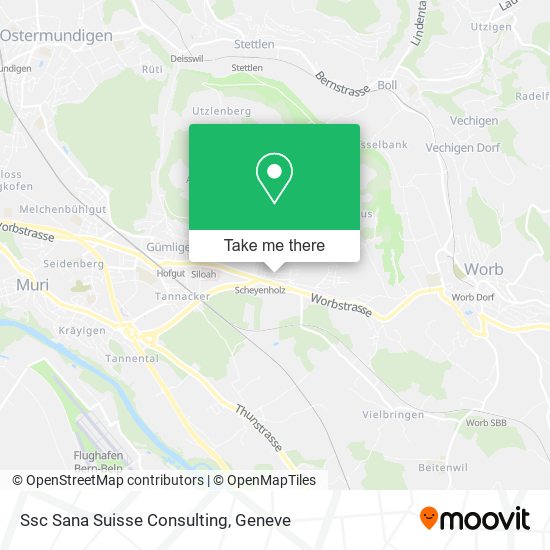 Ssc Sana Suisse Consulting map