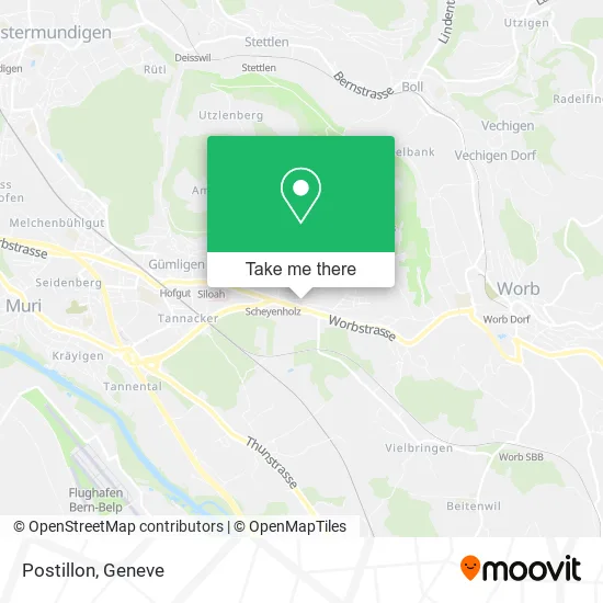 Postillon map