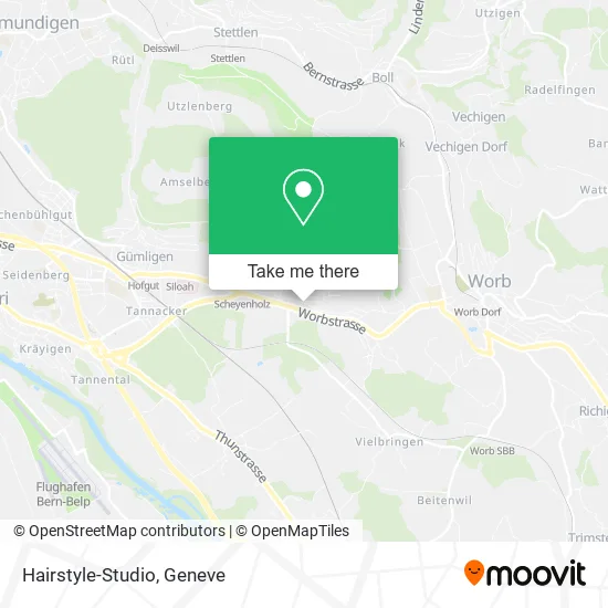 Hairstyle-Studio map