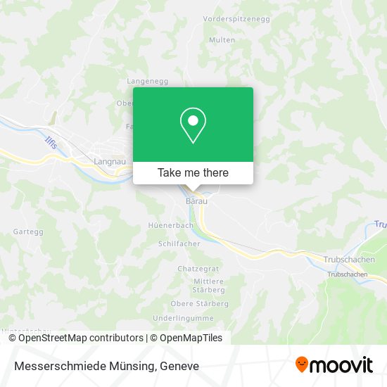 Messerschmiede Münsing map