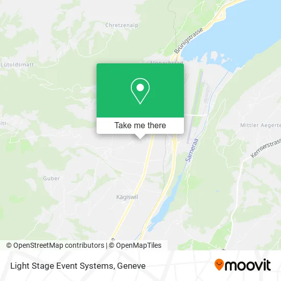 Light Stage Event Systems map