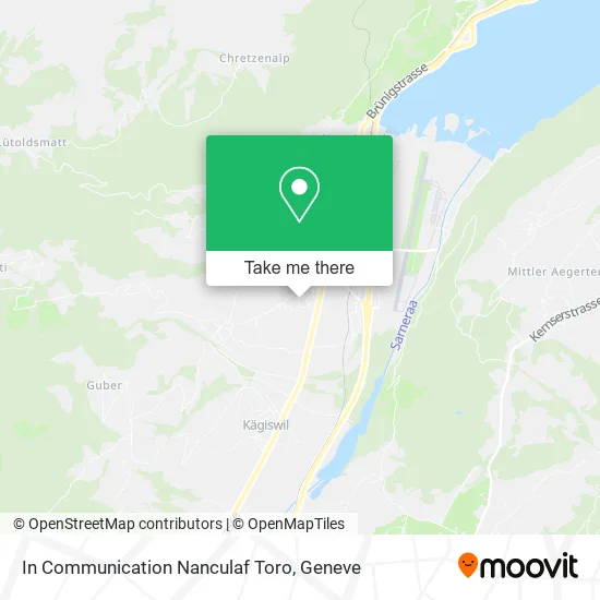 In Communication Nanculaf Toro map