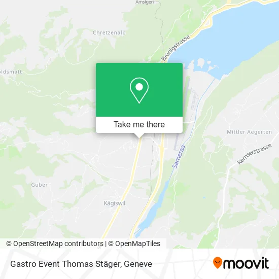 Gastro Event Thomas Stäger map