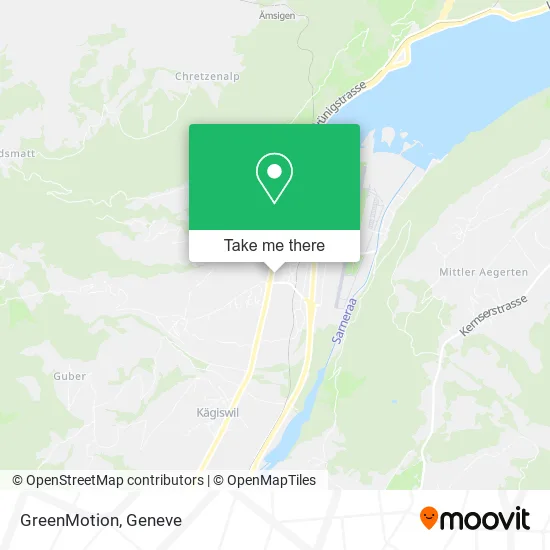 GreenMotion map