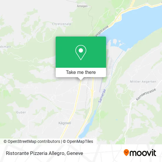 Ristorante Pizzeria Allegro map