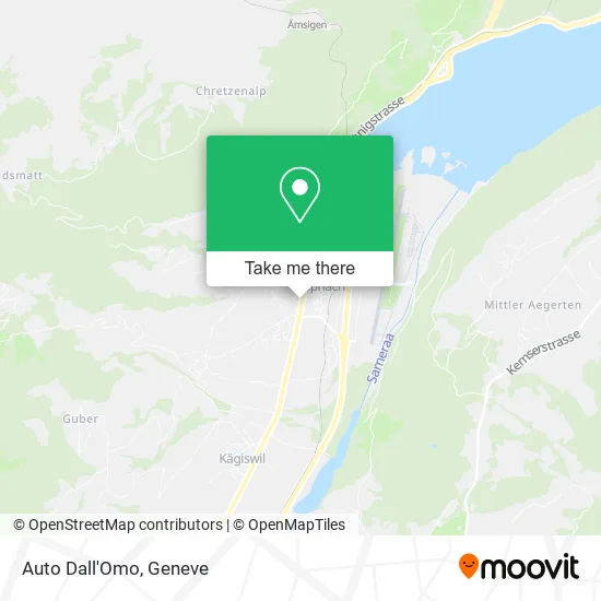 Auto Dall'Omo map
