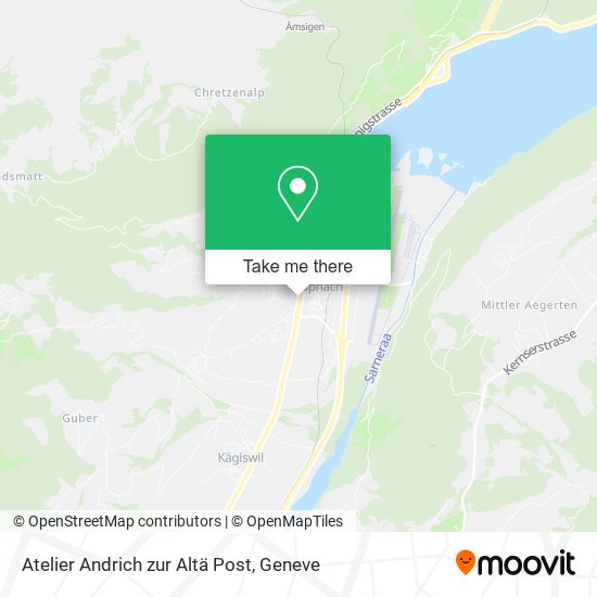 Atelier Andrich zur Altä Post map