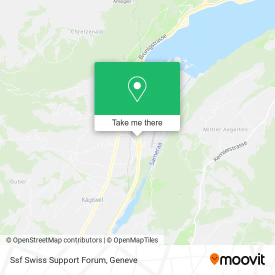 Ssf Swiss Support Forum map
