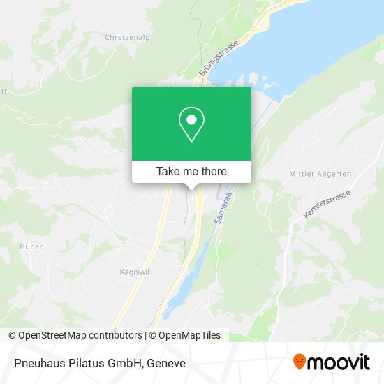 Pneuhaus Pilatus GmbH map