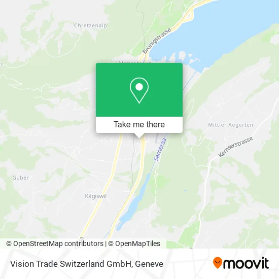 Vision Trade Switzerland GmbH map