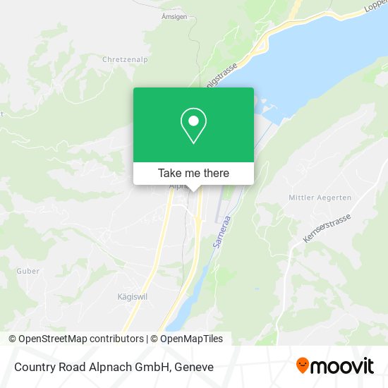 Country Road Alpnach GmbH map