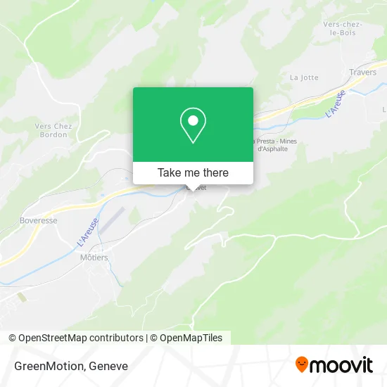 GreenMotion map
