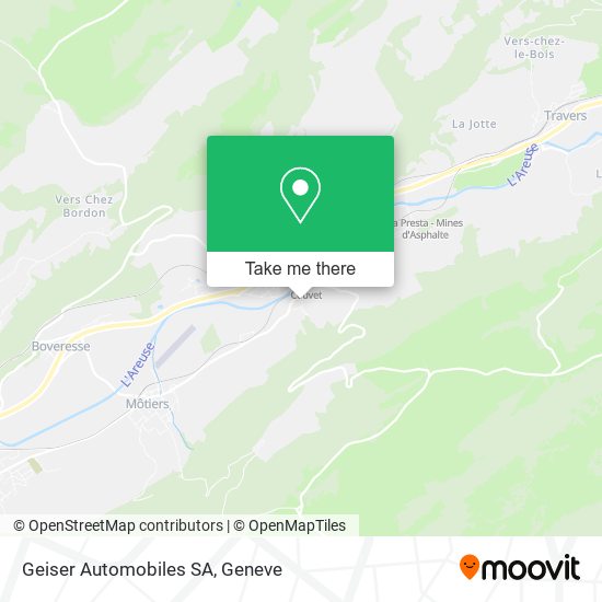Geiser Automobiles SA map