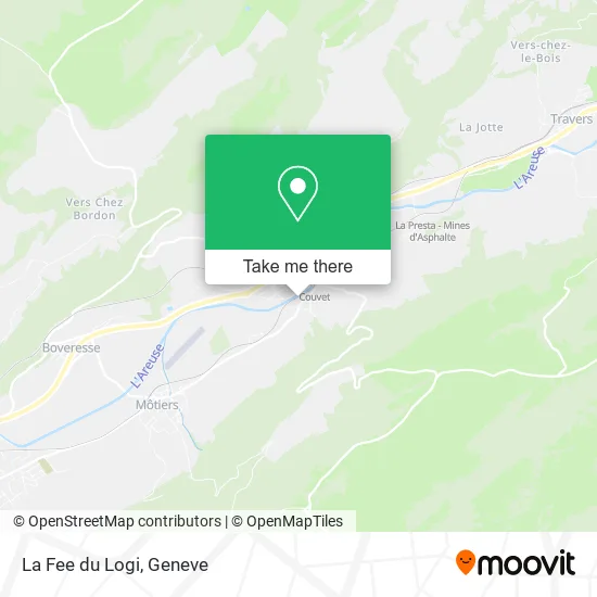 La Fee du Logi map