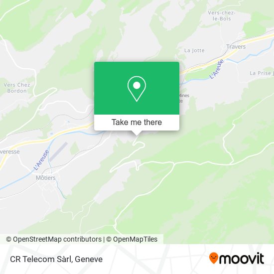 CR Telecom Sàrl map