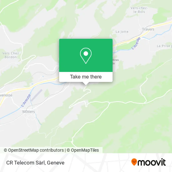 CR Telecom Sàrl map