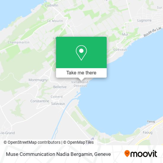 Muse Communication Nadia Bergamin map